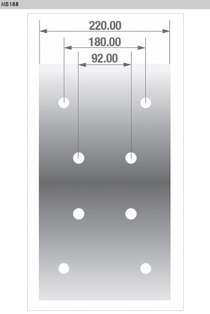 BLOQUES S/ AMIANTO - MERCEDES-BENZ - AXOR 2826 6X4