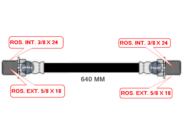 FLEXIBLE DEL CHEV. DODGE