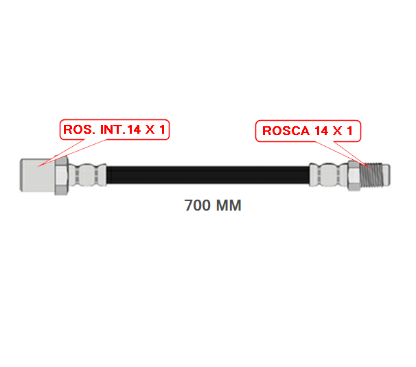 FLEXIBLE EMBRAGUE MB CAMION 712B (EMBR. ELECT.) (PEYEN 5191/70)