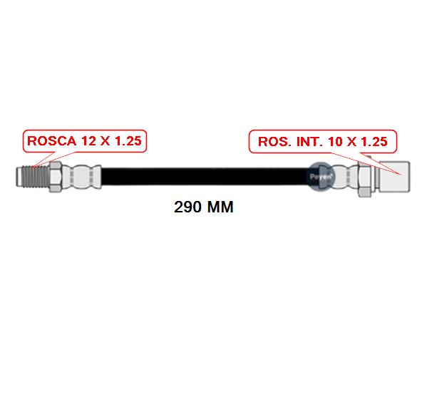 FLEXIBLE DE EMBRAGUE LADA