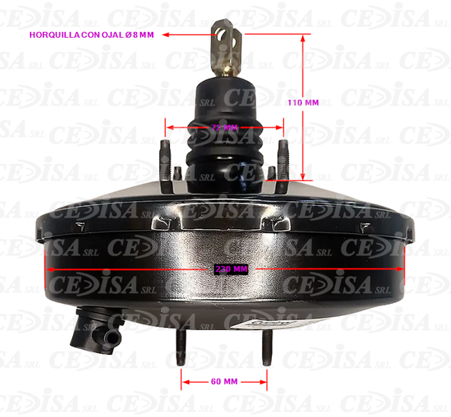 SERVO FRENO RENAULT CLIO/ SYMBOL 230MM 09/...