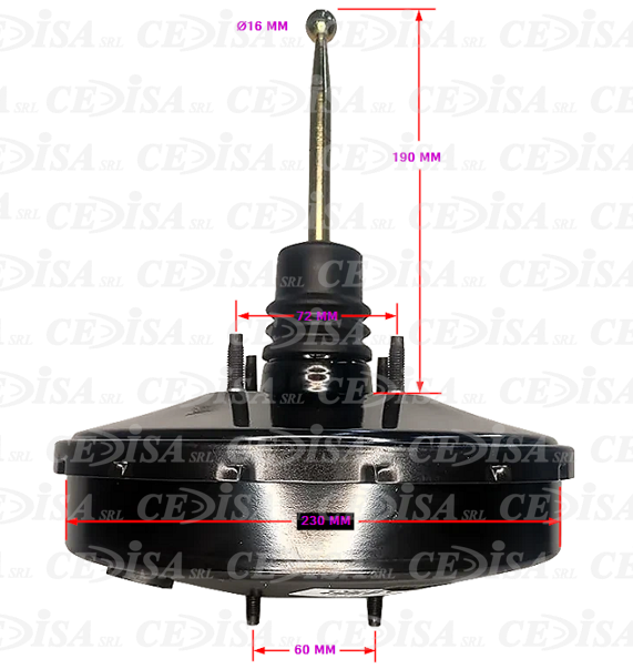 SERVO DE FRENO - VW GOL / VOYAGE (G5-G6) CON ABS