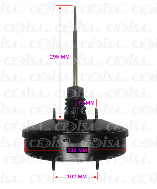 SERVO FRENO FORD COURIER/FIESTA 1998/2002    200MM