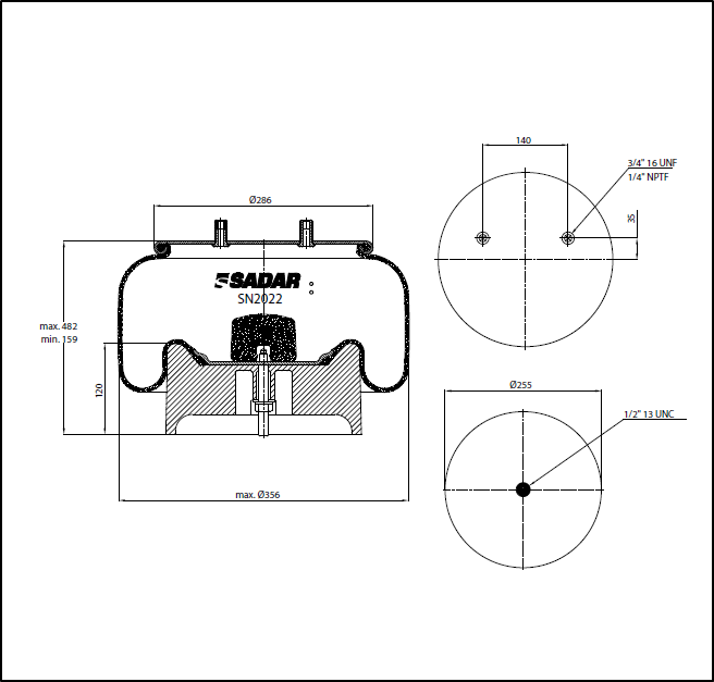 MUELLE ACOPLADOS HENDRICKSON