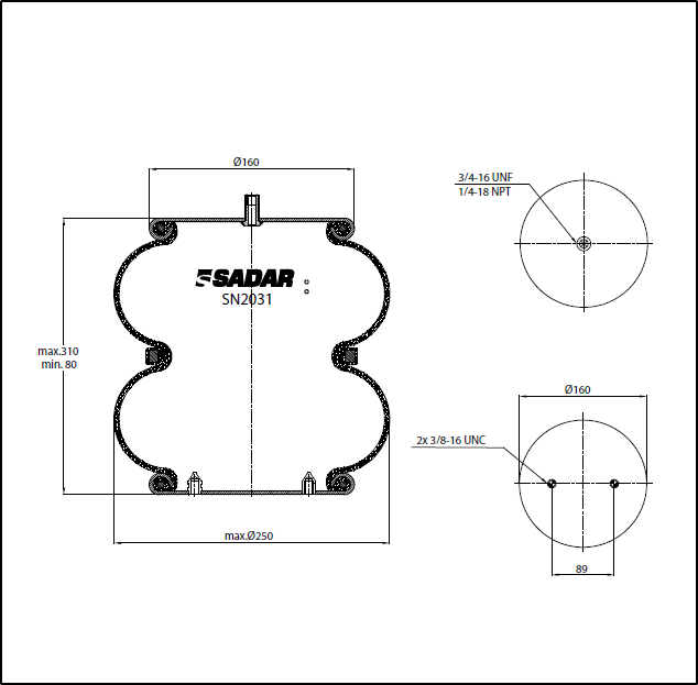 MUELLE BILOBULAR HENDRIKSON