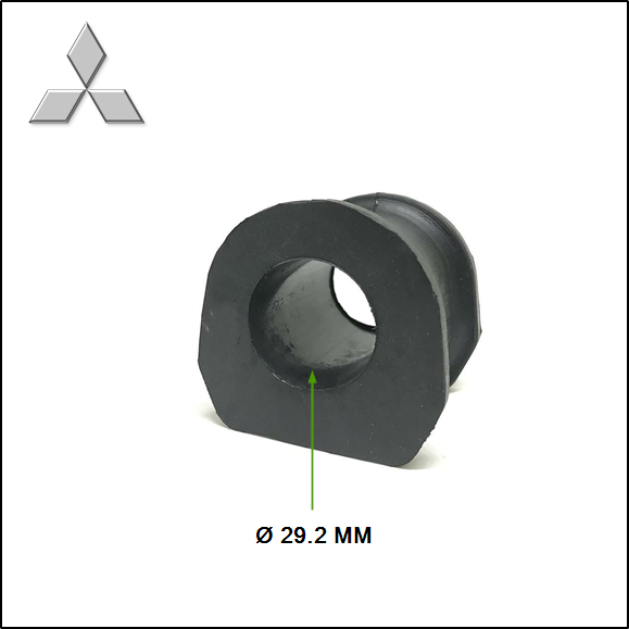BUJE BARRA ESTABILIZADORA DELANTERA MITSUBISHI PAJERO FULL - HYUNDAI H1 Ø 30 MM