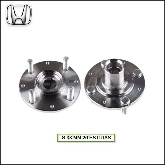 MAZA DE RUEDA DELANTRA HONDA FIT 1.4 8 03/08 - (FWB-0542)