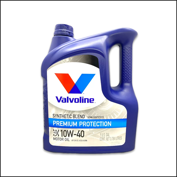ACEITE VALVOLINE PREMIUN PROTECTION  10W40  SN-A3-B4-12  (3.785 LTS)  SEMI SINTETICO  CAJA  X 4 UNIDADES