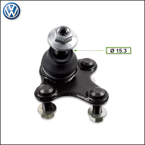 ROTULA DE SUSPENSION DEL. IZQ.  - VW PASSAT 06/... TAOS 250 TSI 21/...