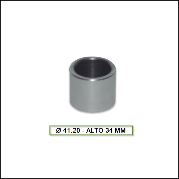 PISTON DE FRENO - FORD  TRANSIT 130/ 150/ 190 - IVECO TURBO DAILY - LAND ROVER DISCOVERY - Ø 41.20 ALTO 34 MM