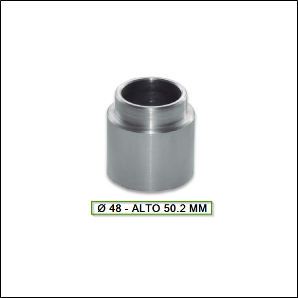 PISTON DE CALIPER DE FRENO A DISCO R-4 / R-12/BREAK - PEUGEOT P-UP 504 - Ø 48  ALTO 50.20 BENDIX
