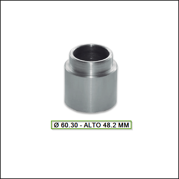 PISTON DE FRENO TOYOTA HI ACE/HILUX 89/... - Ø 60.30 ALTO 48.20 MM