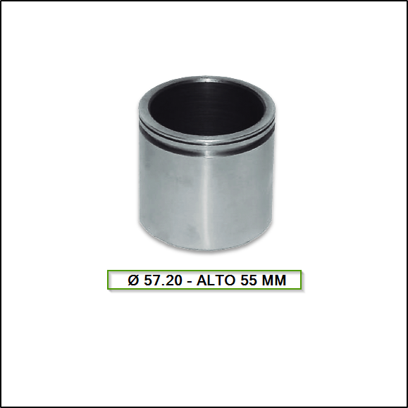 PISTON DE CALIPER PEUGEOT 306/405/406/ 806/EXPERT - CITROEN XSARA  57.20 X 55 LUCAS