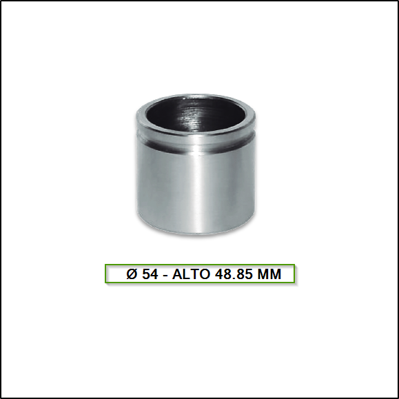 PISTON DE FRENO DEL. RENAULT 21/NEVADA/KANGOO ( Ø 54 ALTO 48.85 ) BENDIX - FRENOS A DISCO