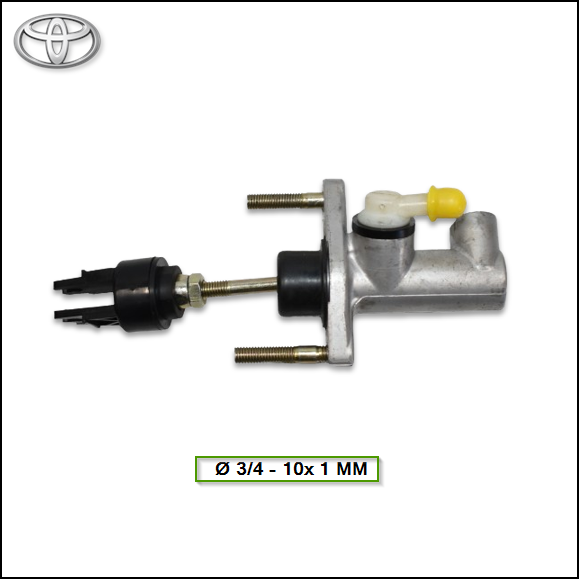 BOMBA DE EMBRAGUE - TOYOTA HILUX 2.4/2.8 - Ø 3/4 - 2016/... (ALUMINIO)