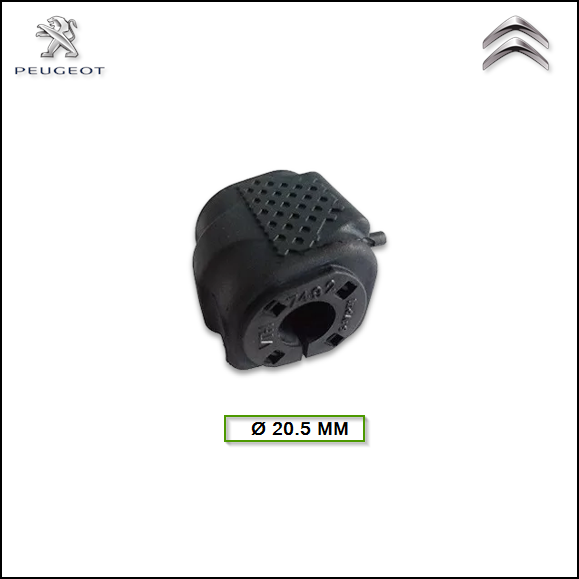 BUJE DE BARRA ESTABILIZADORA DELANTERA- CITROEN C3 2011/ -  C3 AIRCROSS / DS3 / PEUGEOT 208 Ø 20.5 MM