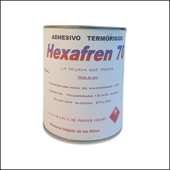 PEGAMENTO PARA CINTA DE FRENO X 1 LITRO TERMO RIGIDO