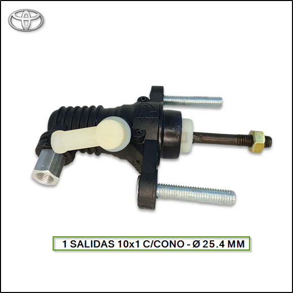 CILINDRO MAESTRO DE EMBRAGUE -  TOYOTA COROLLA 09/16 - YARIS 17/...  - RAV4 06/12 - ETIOS 16/23 - AVENSIS