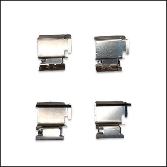 KIT ANTIRRUIDO - TOYOTA ETIOS - CITROEN C4  - PEUGEOT  207 307 - AMAROK - SPRINTER 415 - 416 - 515 - 516  TRASERO (4 UNIDADES)