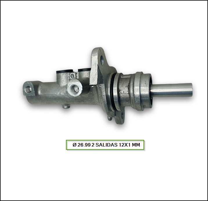 BOMBA DE FRENO MB SPRINTER 316 - 411 - 516 DCI FURGON - Ø 26,99  2 SALIDAS 12 X 1 MM