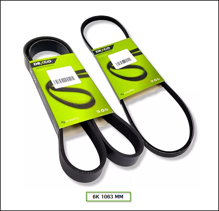 CORREA POLY-V ALFA ROMEDO 147 156 GT 2.0 02>10 SPIDER 3.0 96>07 MITSUBISHI GALANT 2.0 95>00 NISSAN PATHFINDER 3.3 96>04