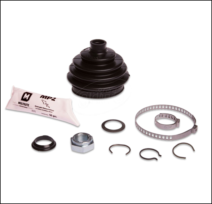 KIT DE  TRANSMISIÓN FORD GALAXY (91) / V.W. CARAT  (90-92) - GACEL (85-94) - GOL (91) - GOL CONTRY (97-11) - VOYAGE (08)  - SAVEIRO (90-95) - SENDA (89-97)- (RUEDA IZQ-DER)