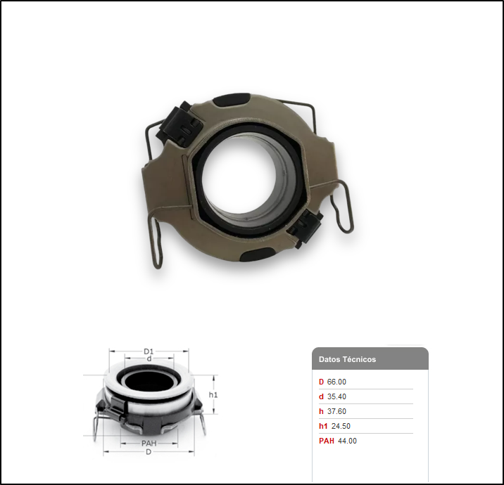 CRAPODINA DE EMBRAGUE - TOYOTA HILUX - SW4 2016/...