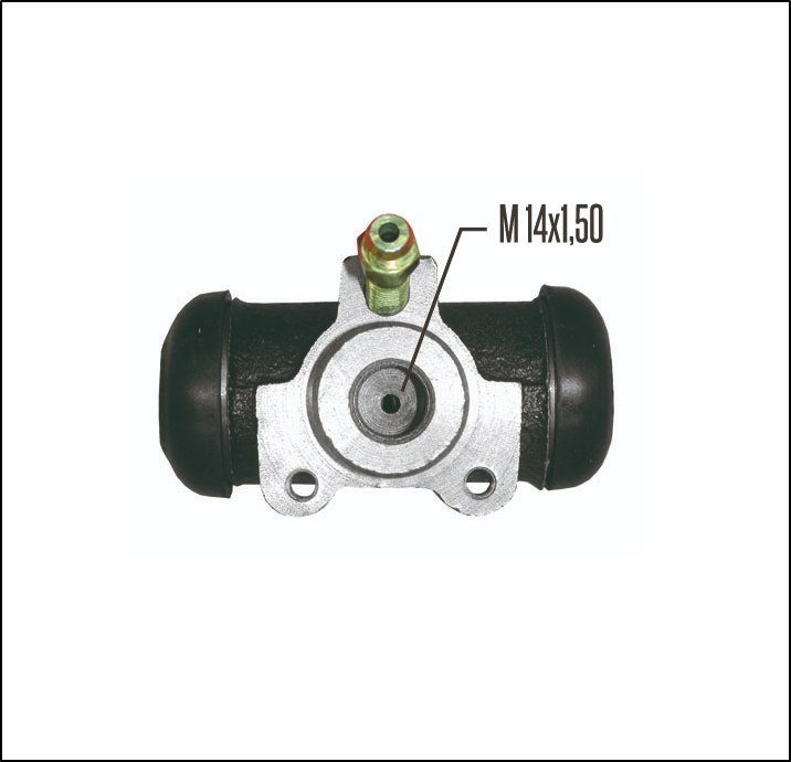 CILINDRO DE RUEDA TRASERO CONEXION CENTRAL RASTROJERO P63  68/71 -  P64 Ø 25.4MM