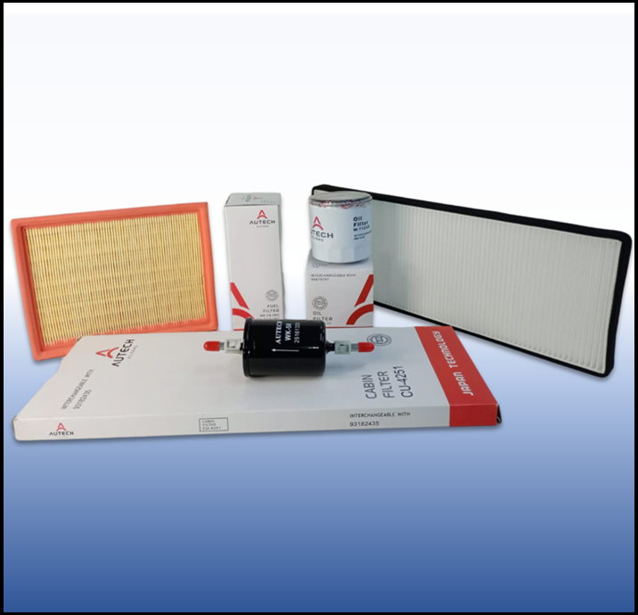 KIT DE FILTROS AUTECH TOYOTA ETIOS 1.5  ( AIRE C-2556 - ACEITE W68/3 - HABITACULO AKX-2161 )
