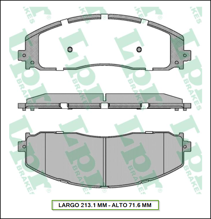 PASTILLA DE FRENO DELANTERA FORD F-150 2021/...