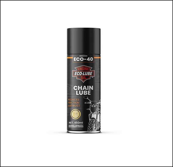 LUBRICANTE PARA CADENA (CHAIN LUBE) ECOLUBE X 450 ML ( CAJA X 24 UNIDADES )
