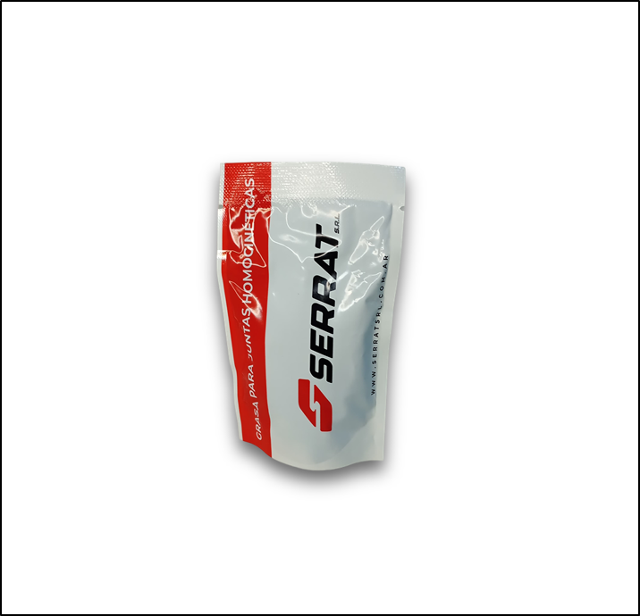 SACHET DE GRASA PARA HOMOCINETICA CON DISULFURO DE MOLIBDENO 80 GR. (PRECIO X UNIDAD - PAQUETE X 10 UNIDADES )