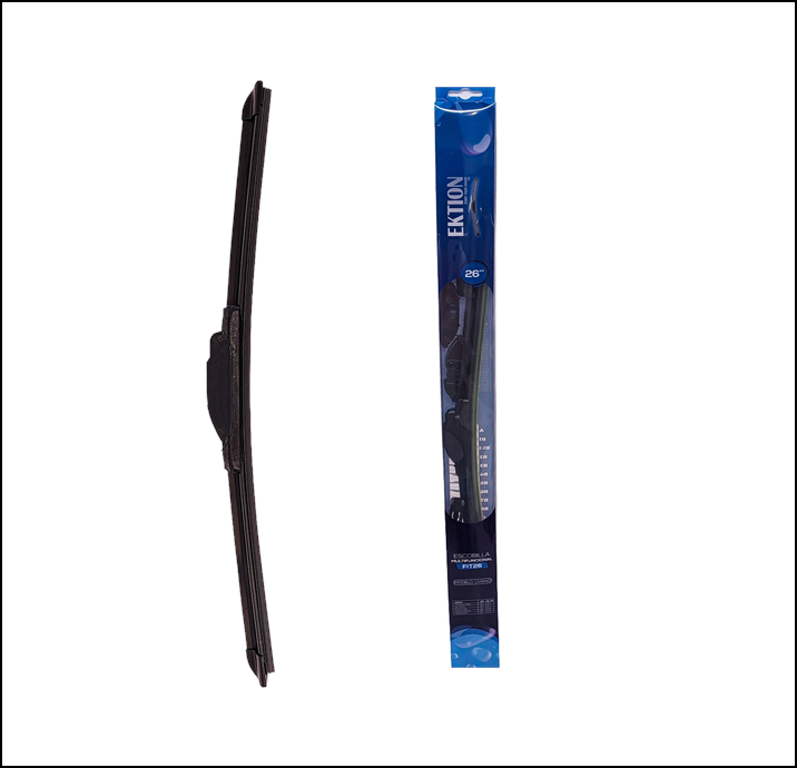 ESCOBILLA FIT UNIVERSAL MULTI FUNCIONAL 26'' CURVA GOMA - INCLUYE ENGANCHES