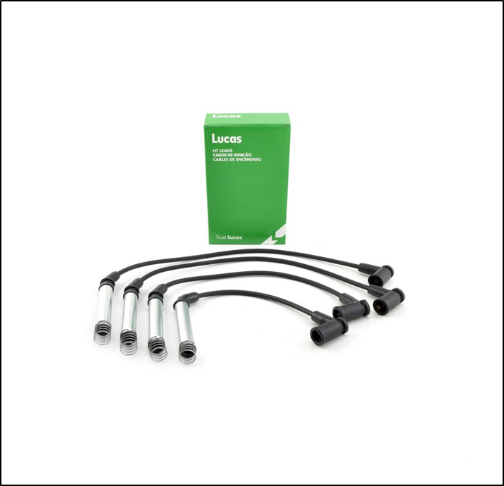 CABLE DE BUJIA LEIHTF30CS FORD FIESTA - FOCUS - ECOSPORT - KA CAPUCHONES METALICOS