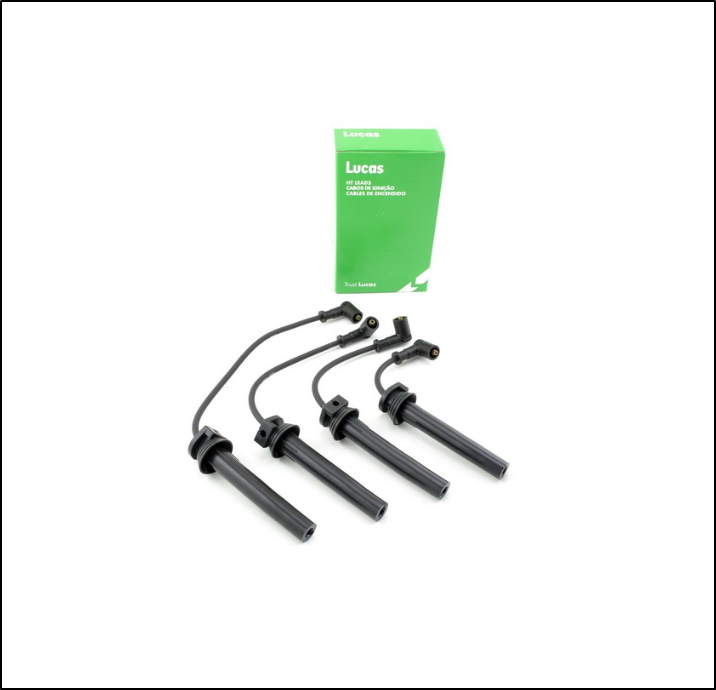 CABLES DE BUJIAS FIAT GRAND SIENA / IDEA / PALIO / PUNTO / SIENA / STRADA 1.6 16V E-TORQ / LINEA 1.8 16V