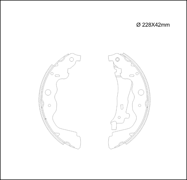 ZAPATAS DE FRENO RENAULT DUSTER 1.6 2011/2017 - DUSTER PH2 2017/2025