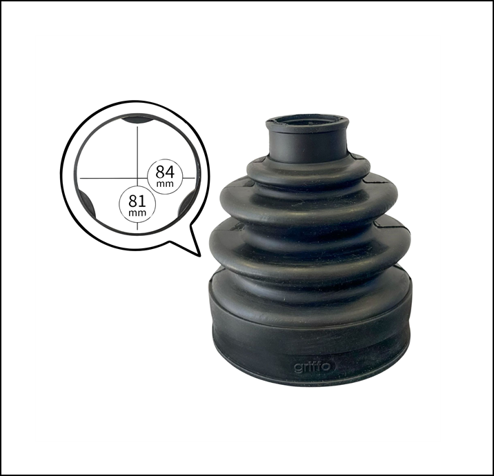 FUELLE DE TRANSMISION LADO CAJA - CON TREBOL HYUNDAI SANTA FE - NISSAN X-TRAIL