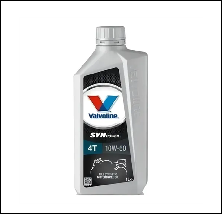 ACEITE VALVOLINE SYNPOWER 4T SINTETICO  10W50  (MOTO)  X 1 LITRO.