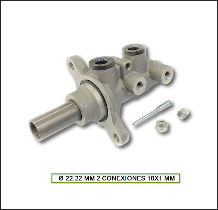 BOMBA DE FRENO FIAT AGRO - CRONOS - FIORINO - UNO MOBI - GRAN SIENA - PALIO 1.4 EVO Ø 22.22