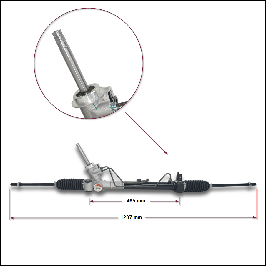 CAJA DE DIRECCION HIDRAULICA-  CHEVROLET TRACKER 2013/2018