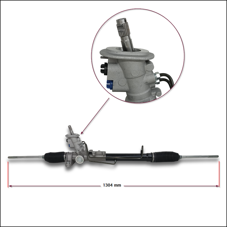 CAJA DE DIRECCION HIDRAULICA VW BORA 05/... - NEW BEETLE - LARGO 1301 MM