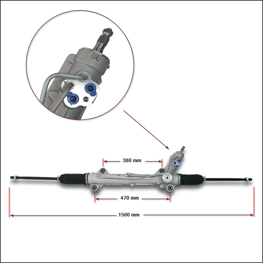 CAJA DE DIRECCION HIDRAULICA - MB  SPRINTER 411 - 415 - 515 2012/...