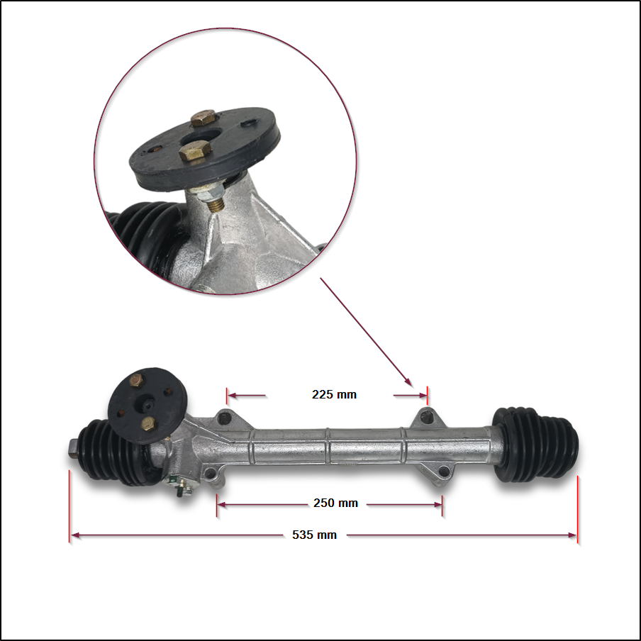 CAJA DE DIRECCION MECANICA RENAULT 12