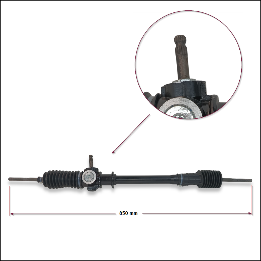 CAJA DE DIRECCION MECANICA FIAT 147/128 SUPER EUROPA/DUNA/UNO (12X1)