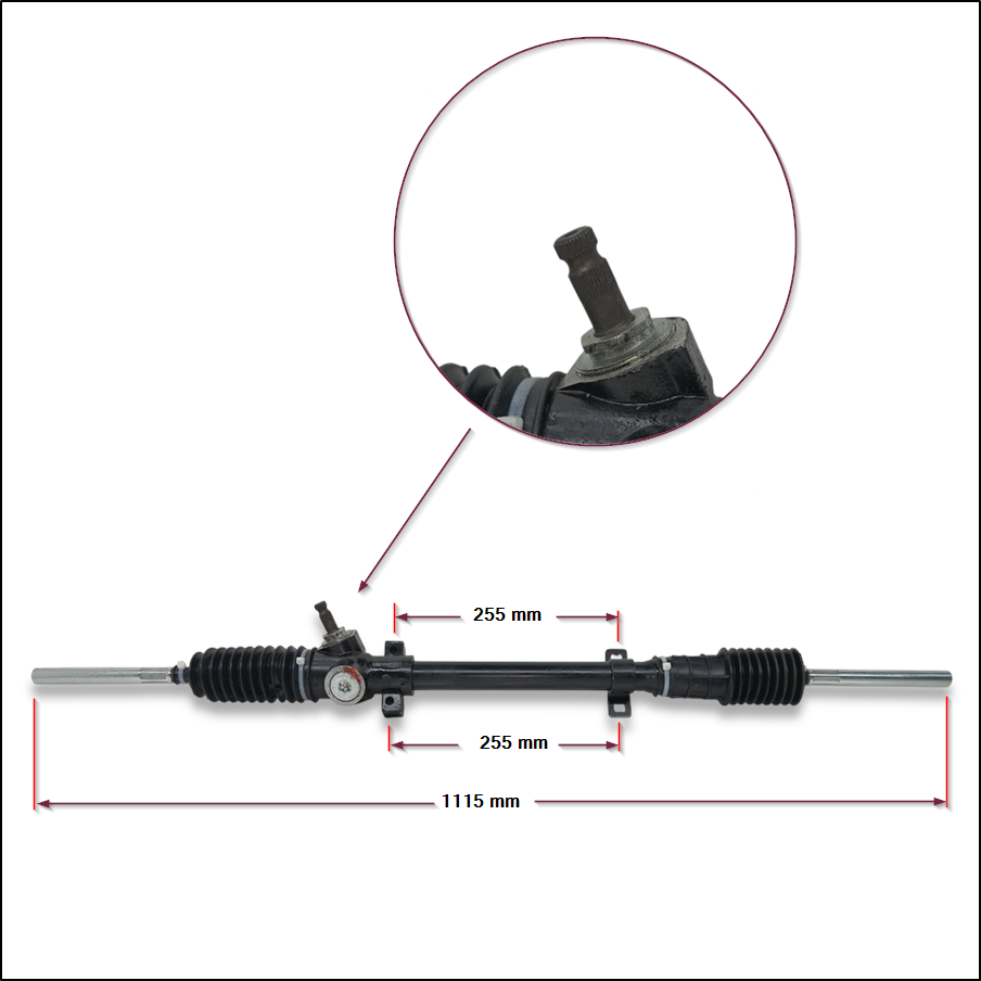 CAJA DE DIRECCION MECANICA VW 1500