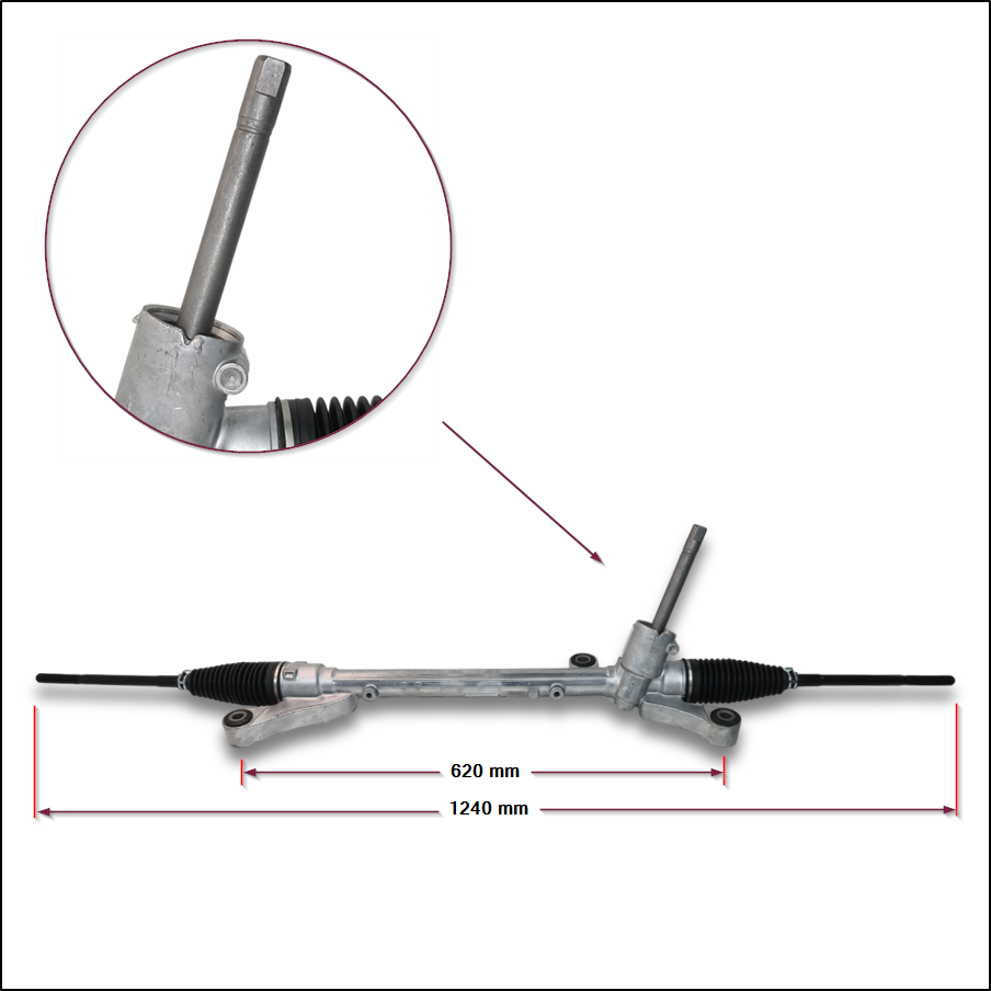 CAJA DE DIRECCION ELECTRICA FORD FIESTA KINETIC