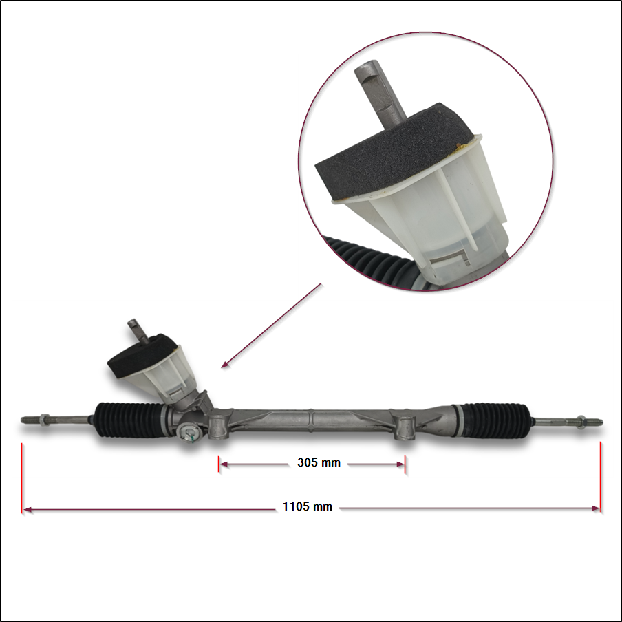 CAJA DE DIRECCION ELECTRICA LOGAN II - SANDERO II - 2014 - 2022