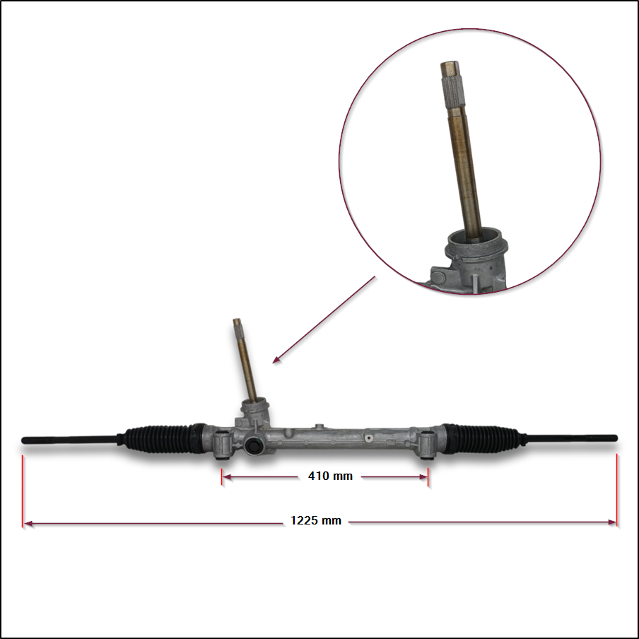 CAJA DE DIRECCION ELECTRICA - FIAT TORO - JEEP COMPASS EPS - DIESEL ROSCA 16 X 1.5