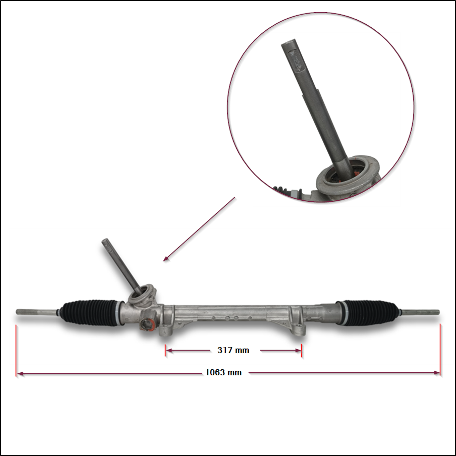 CAJA DE DIRECCION ELECTRICA RENAULT MEGANE II - SCENIC II - GRAND SCENIC II