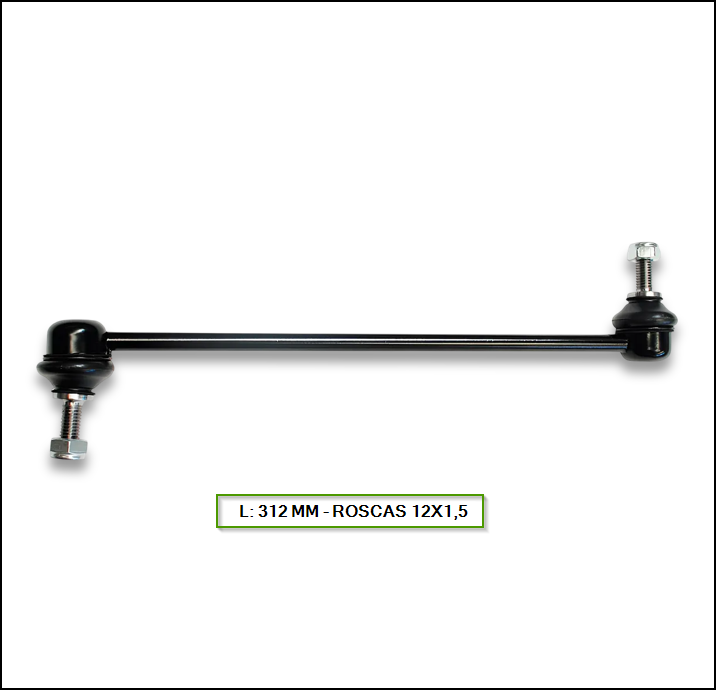 BIELETA BARRA ESTABILIZADORA FORD MAVERICK - BRONCO